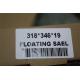 Belparts E210B 318*346*38 Travel Gearbox Floating Seal Hydraulic Spare Parts For Crawler Excavator
