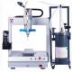 Desktop Silicone Dispensing Machine PLC Control  For Small PCB Electronics