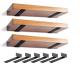 6 inch Heavy Duty Steel Shelf Brackets L-Shaped Wall Shelf Brackets Thickness 0.1-5mm