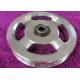 4.5 Inch Multifunction Fitness Equipment Steel Cable Pulley Wheels For Health Clubs