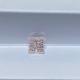 Loose CVD Synthetic Lab Grown Pink Diamonds Fuor Leaf Flower Cut 1.5ct