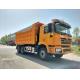 10 Wheels SHACMAN F3000 Tipper Truck 6x4 375 EuroV Yellow with 24 months guaranteed