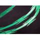 PVC Coated Concertina Razor Wire CBT -65 Razor Ribbon Fencing 5-25kg Weight