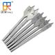 BMR TOOLS Industrial Use 6pcs Flat Wood Drill Bit/Spade Paddle Flat Drill Set PVC Bag Pack