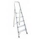Lightweight Aluminum Step Ladder 5 Steps 150kg / 330lb Load Capacity
