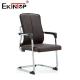 Mid Back Leather Office Chair With Metal Frame 10 Years Warranty