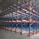 Upright Beam Steel Pallet Rack Storage Systems Transport Convenient Corrosion Protection