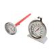 Stainless Steel BBQ Cooking Thermometer Set With Glow In The Dark Dials