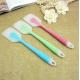 small size 8.2  inches nylon coated transparent silicone baking spatulas