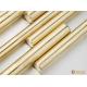 Good Thermos Plasticity Copper Round Rod C3604 Brass Bar For Chandeliers
