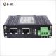 Mini Industrial 10/100/1000M 30W PoE+ Injector With 80~320VDC Input Power