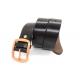 Men 's Fashion Casual Cowhide Leather Belt With Copper Plating Buckle