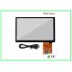 Interactive 10 Points 7 Inch Small Touch Panel G+G Structure 86%Min Transparency