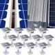 photovoltaic Solar Panel Fixing Clamps Customized Weather Resistant