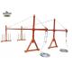 Painted Steel ZLP800 8.5m/min high rise working Suspended Rope Platform
