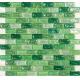 Spring greening water waving glass mosaic tile for fountain