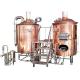 Easy to Operate Copper Beer Kvass Brewing Equipment for Turnkey Project Construction