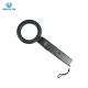Sound / Light Alarm Hand Held Metal Detector ABS Material Round Detect Area