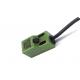 Square Electronic Proximity Switch , Inductive Type Proximity Sensor ABS Material