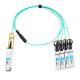 Mellanox QSFP-4SFP10G-MC-010 Compatible 10m (33ft) 40G QSFP+ to 4xSFP+ Fiber Breakout Cable