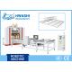 Stainless Steel Kitchen Dish Rack Wire Spot Welding Machine , Automatic Multiple Head Welder