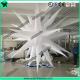 2m White Inflatable Star Giant Customized Star Model Flower Replica