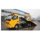 dongfeng 4X2 road tow truck, Conjoined wrecker truck for sale