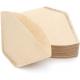 Unbleached Natural Paper Coffee Filter Cone Disposable Coffee Filters Paper