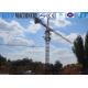 16t load 7040 fixed building tower crane for export