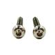Stainless Steel Set Screws with Notch and Chip Flute Design for Efficiency