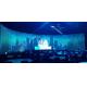 HD LED Wall Display Screen Rental P3.91 Curved LED Display For Wedding Church Stage