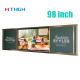 98 Inch Push Pull Digital Chalk Board Smart Magnetic For Education Training