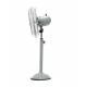 12 Inch Small Retro Standing Fan 3 Speed Adjustable Height Head 1.6meters