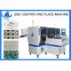 Double Module Led Chip Mounting Machine 90000cph 0.2mm Components