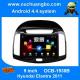 Ouchuangbo 9 inch big screen Android 4.4 car gps navigation system for Hyundai Elantra 2011