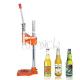 Semi Auto Carbonated Drink Filling Capping Machine Manual Hand Press Beer Glass Bottle