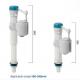 ABS Toilet Cistern Mechanism With Dual Flush Toilet Valve And Fill Valve