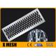 Traction Aluminum Bar Galvanized Steel Grating Stair Treads Perforated