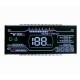 Black And White 5.0V VA LCD Panel Dashboard Lcd Display For Car