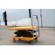 Portable Hydraulic Table Lifter 350kg Small Manual  For Workshop Crane