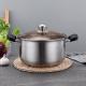 High Quality Home Kitchen Cooker Pasta Pot Stainless Steel Soup Stock Pot Induction Cooking Pot With Lid