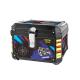 48L Motorcycle Tail Box Aluminium Alloy Waterproof Trunk Black Colour for Performance