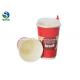 50ct Double Walled Disposable Coffee Cups Premium Strength PE Coated Paper