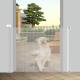 Safety Mesh Retractable Gate For Dogs Rollable Stair Gate
