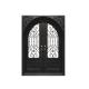Arch Garden Steel Doors , New Design Villa Wrought Iron Gate