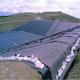 Biofloc Tarpaulin Fish Tank Farming Pond Liner with LLDPE Geomembrane HDPE 0.75mm 1mm