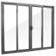 Waterproof Aluminum Sliding Glass Doors