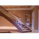 Pvc Handrail Building Curved Stairs Oak Stairs Non Slip AS/NZS 2208 Certificate