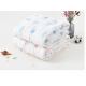 Untwisted Four Layer Printed Gauze Fabric 220GSM Baby Blanket Soft Feeling
