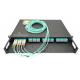 Ftth Mpo Mtp Patch Cord , Mpo Mtp Cassette With Om3 Lc Duplex Adapter
